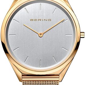 Bering 17039-334 Silverfärgad/Gulguldtonat stål Ø39 mm