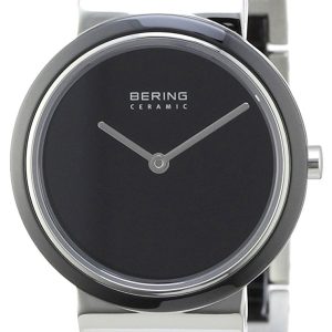 Bering Ceramic Damklocka 10729-742 Svart/Stål Ø29 mm