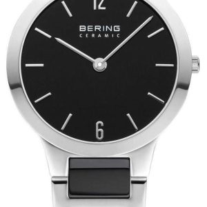 Bering Ceramic Damklocka 30329-742 Svart/Stål Ø29 mm