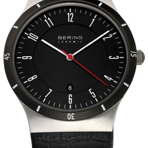 Bering Ceramic Herrklocka 32239-442 Svart/Läder Ø40 mm