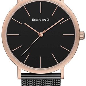 Bering Classic 13436-166 Svart/Stål Ø36 mm