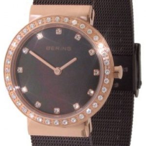 Bering Classic Damklocka 10729-262 Brun/Stål Ø29 mm