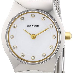 Bering Classic Damklocka 11923-004 Vit/Stål Ø23 mm