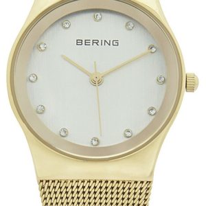 Bering Classic Damklocka 12927-334 Vit/Gulguldtonat stål Ø27 mm