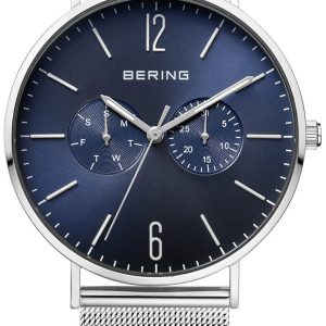 Bering Classic Herrklocka 14240-003 Blå/Stål Ø40 mm