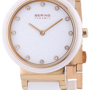 Bering Damklocka 10729-766 Ceramic Vit/Roséguldstonat stål Ø29 mm