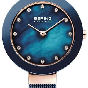 Bering Damklocka 11429-367 Ceramic Blå/Stål Ø29 mm