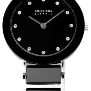 Bering Damklocka 11429-742 Ceramic Svart/Stål Ø29 mm