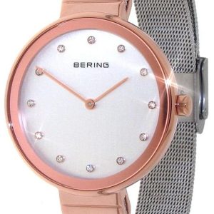 Bering Damklocka 12034-064 Classic Vit/Stål Ø34 mm