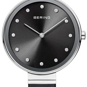 Bering Damklocka 12034-602 Classic Svart/Läder Ø34 mm