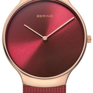 Bering Damklocka 13338-Charity Classic Röd/Stål Ø38 mm