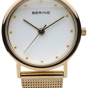 Bering Damklocka 13426-334 Classic Vit/Gulguldtonat stål Ø26 mm