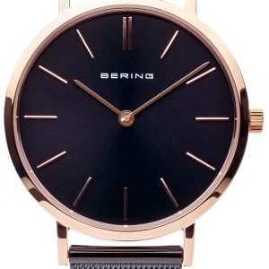 Bering Damklocka 14134-166 Classic Svart/Stål Ø34 mm