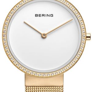 Bering Damklocka 14531-330 Classic Vit/Gulguldtonat stål Ø31 mm