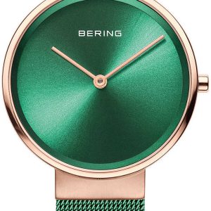 Bering Damklocka 14531-868 Classic Grön/Stål Ø31 mm