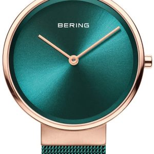 Bering Damklocka 14531-869 Classic Grön/Stål Ø31 mm