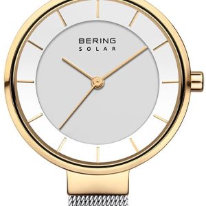 Bering Damklocka 14631-024 Solar Vit/Stål Ø31 mm