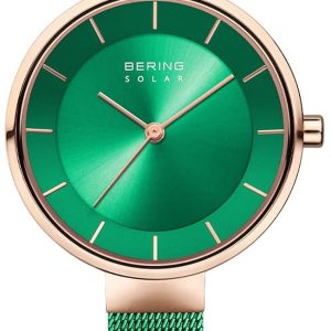 Bering Damklocka 14631-Charity Solar Grön/Stål Ø31 mm