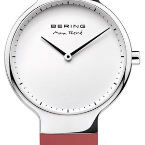 Bering Damklocka 15531-500 Max Rene Vit/Gummi Ø31 mm