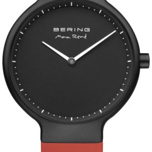 Bering Damklocka 15531-523 Max Rene Svart/Gummi Ø31 mm