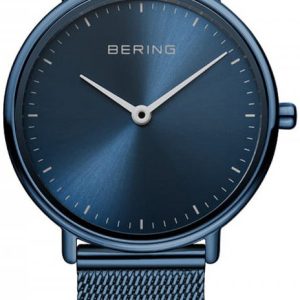 Bering Damklocka 15729-397 Ultra Slim Blå/Stål Ø29 mm