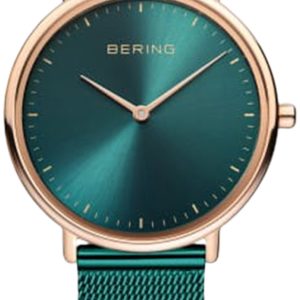 Bering Damklocka 15729-868 Ultra Slim Grön/Stål Ø29 mm