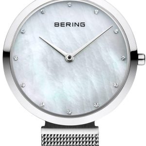 Bering Damklocka 18132-004 Classic Vit/Stål Ø32 mm