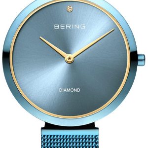 Bering Damklocka 18132-Charity1 Classic Blå/Stål Ø32 mm