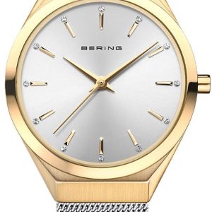 Bering Damklocka 18729-010 Ultra Slim Silverfärgad/Stål Ø29 mm