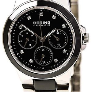 Bering Damklocka 32237-742 Ceramic Svart/Stål Ø37 mm