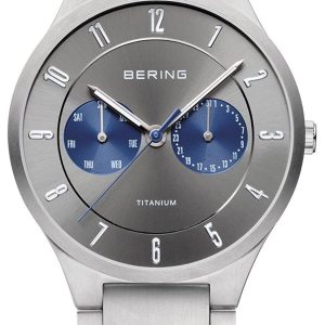 Bering Herrklocka 11539-777 Titanium Silverfärgad/Titan Ø39 mm