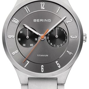 Bering Herrklocka 11539-779 Titanium Silverfärgad/Titan Ø39 mm