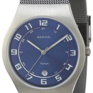 Bering Herrklocka 11937-078 Titanium Blå/Titan Ø37 mm