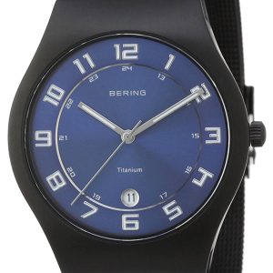 Bering Herrklocka 11937-227 Titanium Blå/Titan Ø37 mm