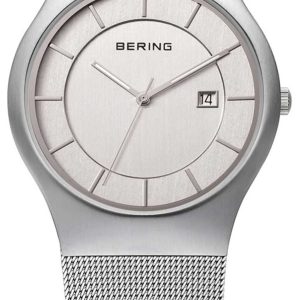 Bering Herrklocka 11938-000 Classic Vit/Stål Ø38 mm