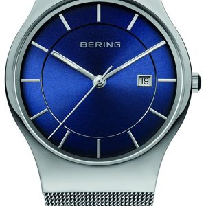 Bering Herrklocka 11938-003 Classic Blå/Stål Ø38 mm