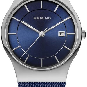 Bering Herrklocka 11938-303 Classic Blå/Stål Ø38 mm