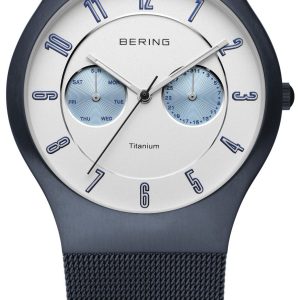 Bering Herrklocka 11939-394 Titanium Vit/Titan Ø39 mm