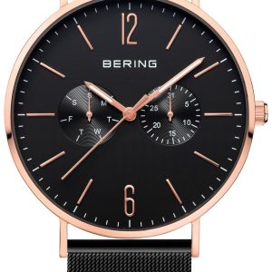 Bering Herrklocka 14240-163 Classic Svart/Stål Ø40 mm