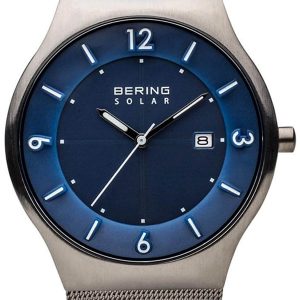 Bering Herrklocka 14440-007 Solar Blå/Stål Ø40 mm