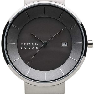 Bering Herrklocka 14639-309 Solar Grå/Stål Ø39 mm