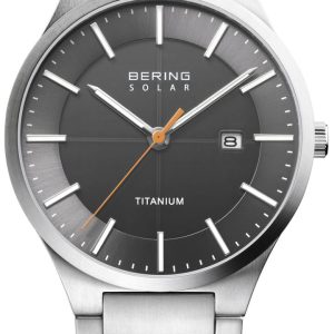 Bering Herrklocka 15239-779 Solar Grå/Titan Ø39 mm