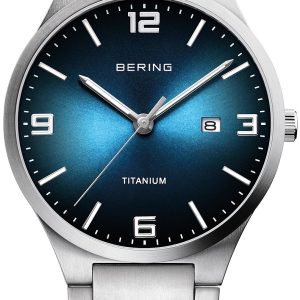 Bering Herrklocka 15240-777 Titanium Blå/Titan Ø40 mm