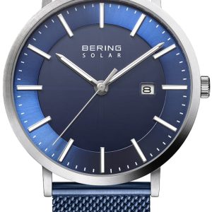 Bering Herrklocka 15439-307 Solar Blå/Stål Ø40 mm