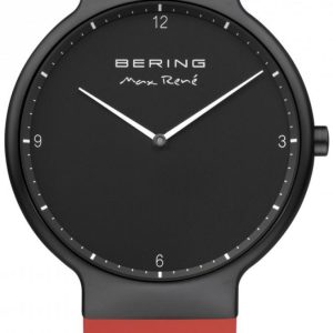 Bering Herrklocka 15540-523 Max Rene Svart/Gummi Ø40 mm