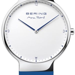 Bering Herrklocka 15540-704-VA Max Rene Vit/Gummi Ø40 mm