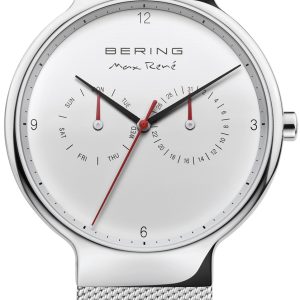 Bering Herrklocka 15542-004 Max Rene Vit/Stål Ø42 mm