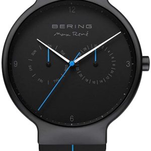 Bering Herrklocka 15542-428 Svart/Gummi Ø42 mm