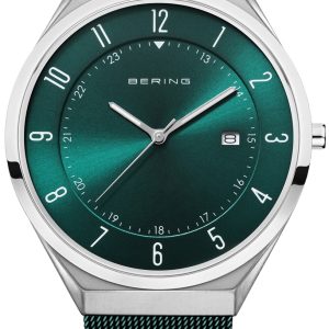 Bering Herrklocka 18740-808 Ultra Slim Grön/Stål Ø40 mm