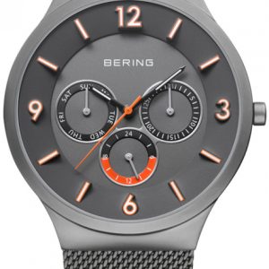 Bering Herrklocka 33441-377 Grå/Stål Ø41 mm